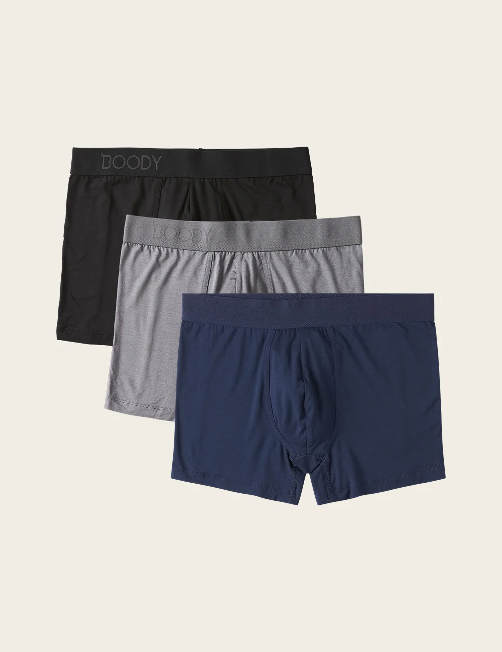 3-Pack Giftbox - Men's Everyday Boxer Briefs - Black/Ash/Navy - Image 3