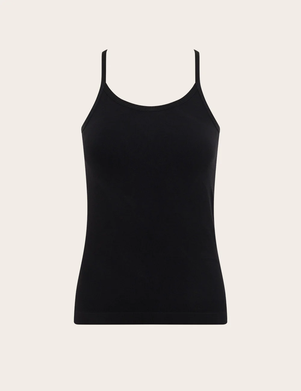 Base Layer Racerback Cami Top - Black - Image 9