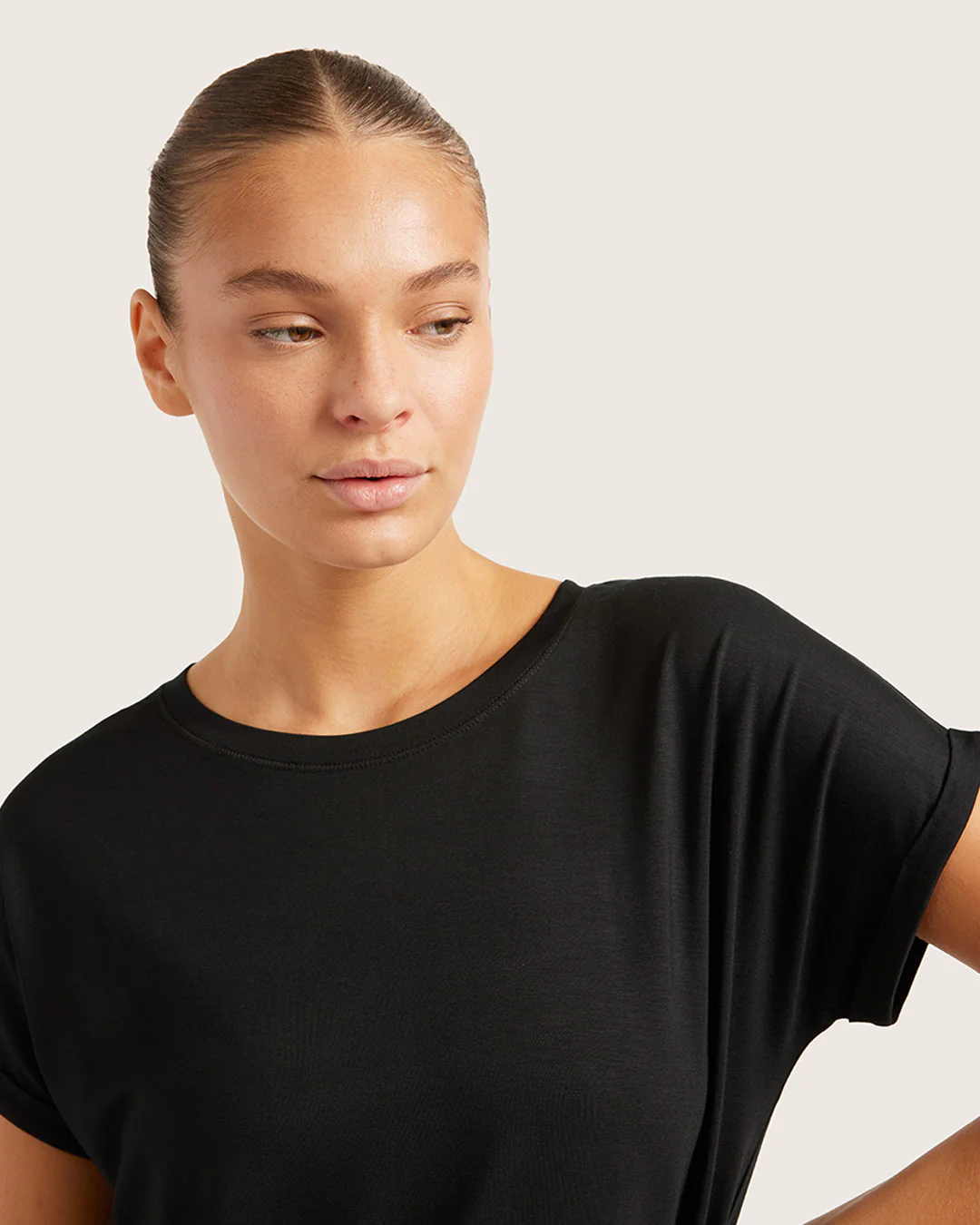 Downtime Lounge Top - Black - Image 5