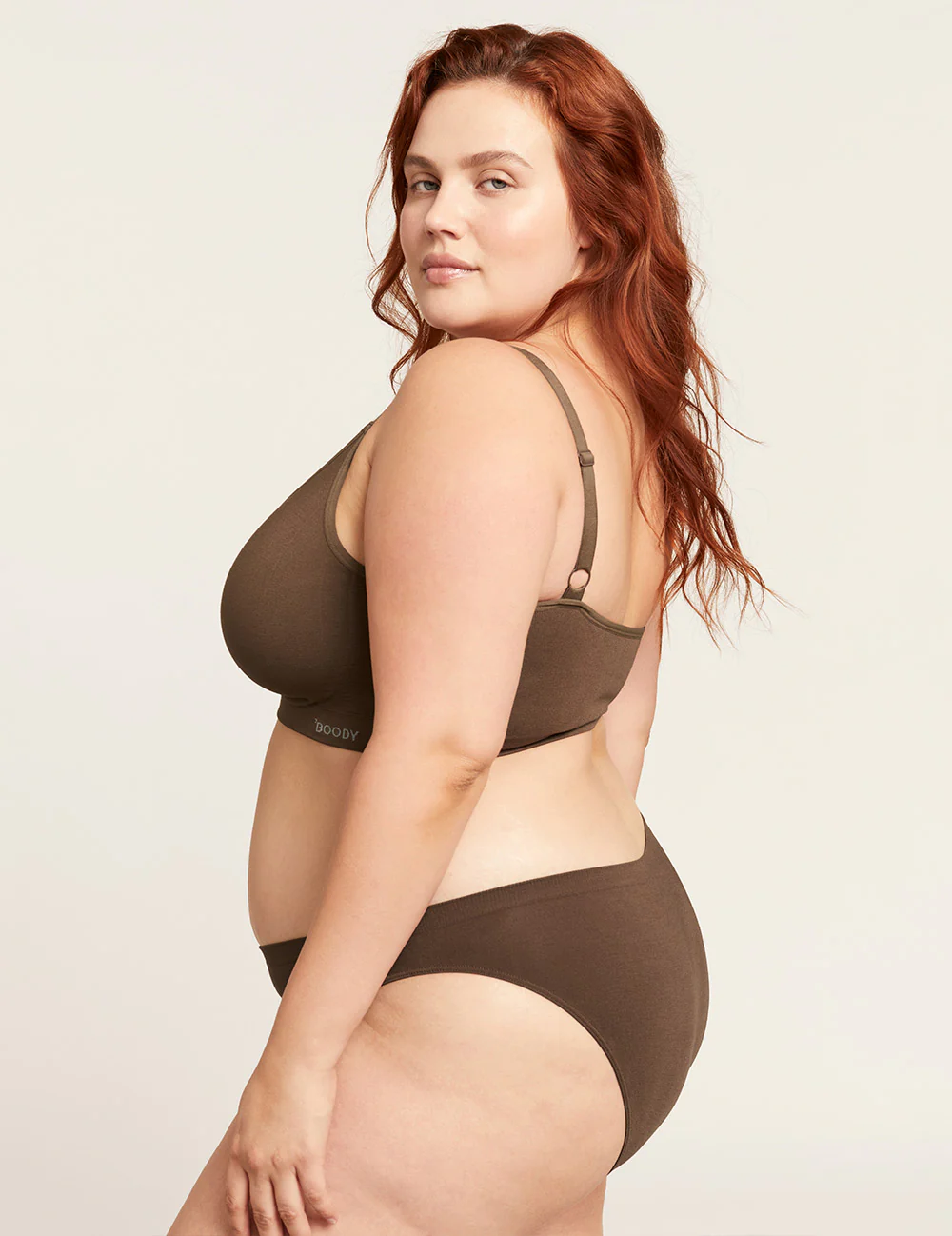 Full Bust Wireless Bra - Clove - Image 6