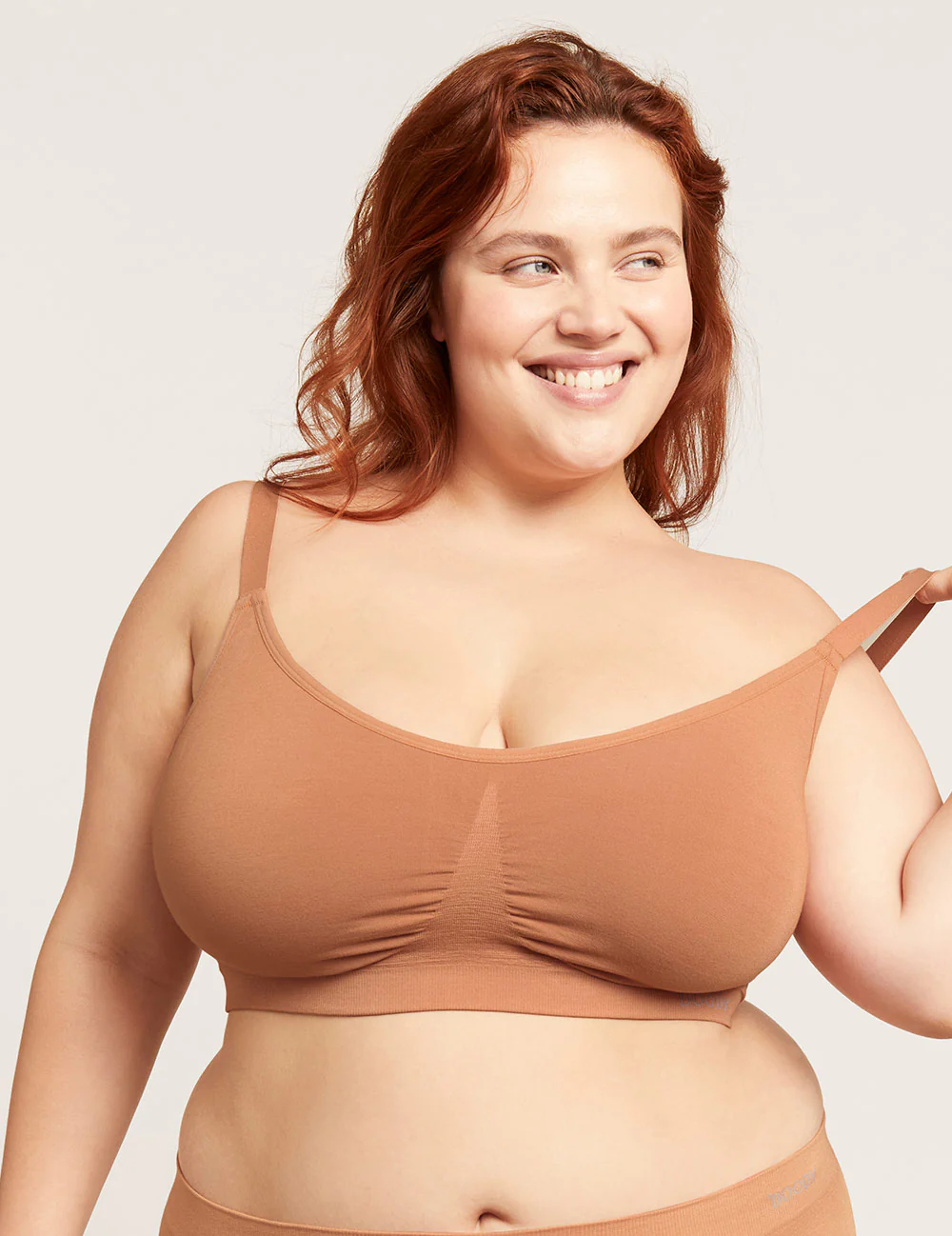 Full Bust Wireless Bra - Dune - Image 5