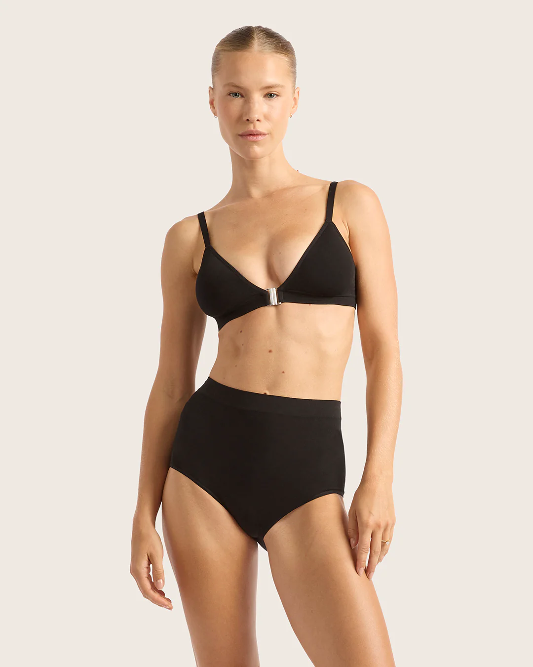 LYOLYTE Full Low Leg Briefs - Black - Image 5