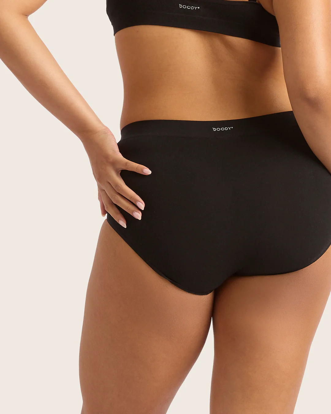 LYOLYTE Full Low Leg Briefs - Black - Image 8