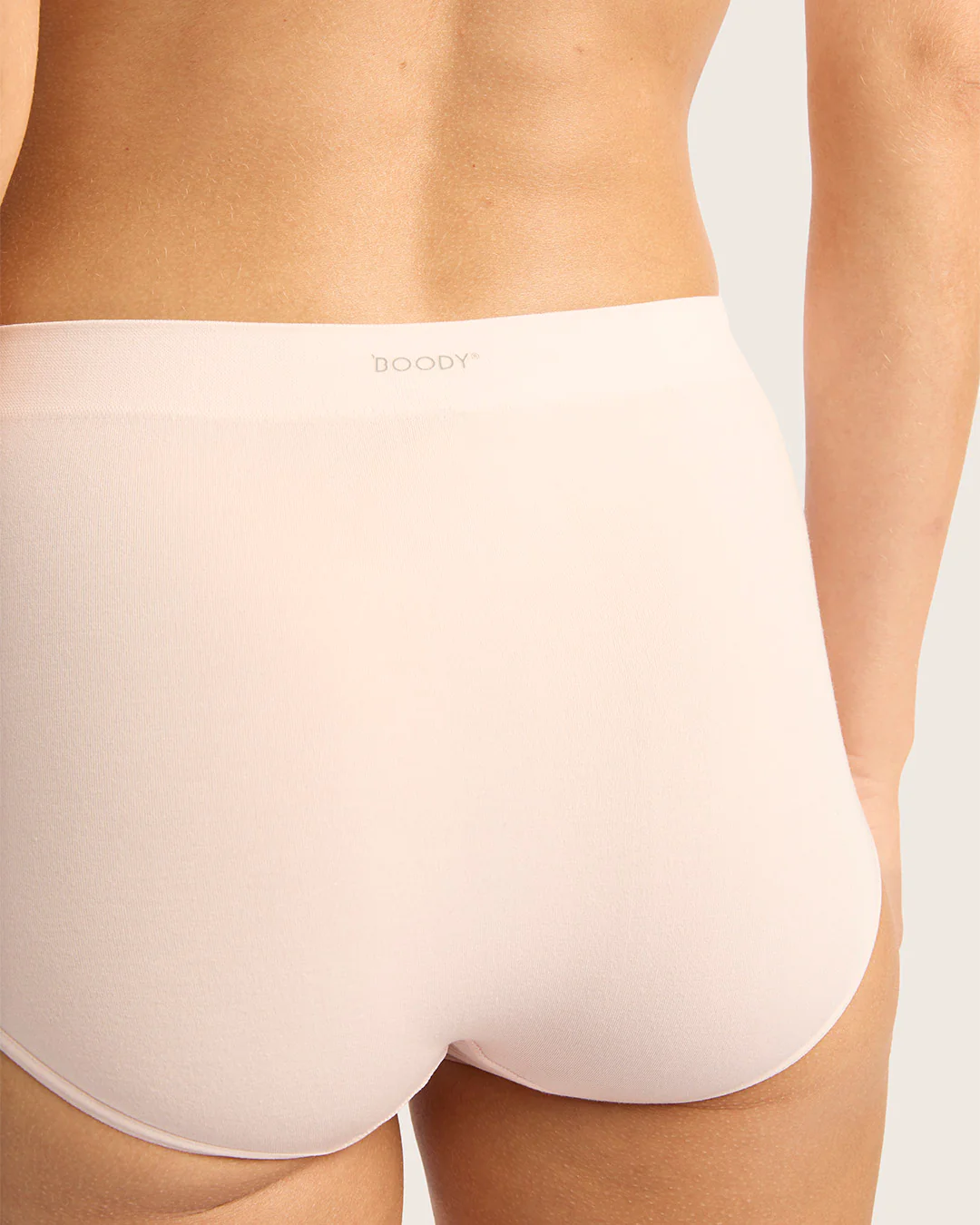 LYOLYTE Full Low Leg Briefs - Powder Pink - Image 4