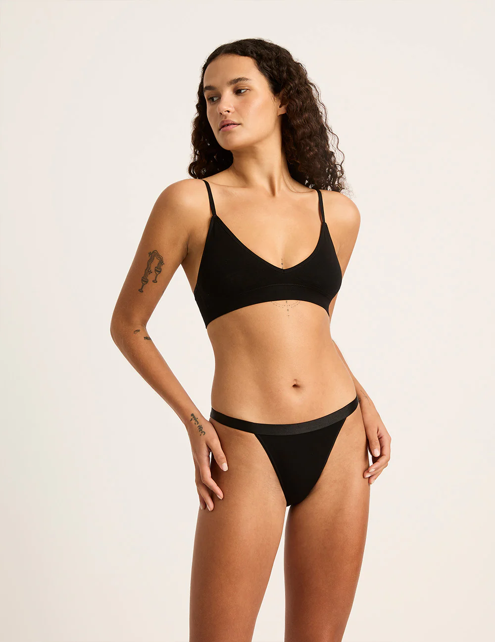 LYOLYTE Hi-Cut Bikini - Black - Image 5