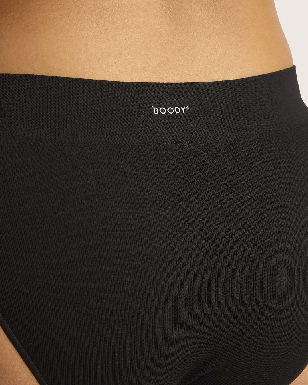 LYOLYTE Ribbed High Leg Briefs - Black - Image 4