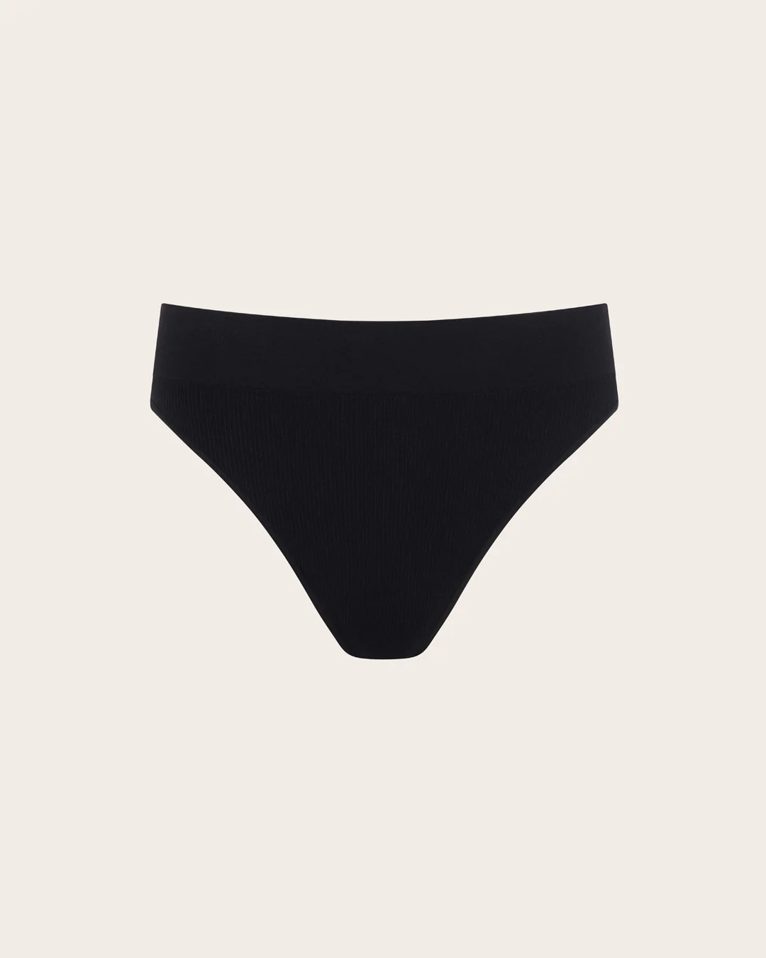 LYOLYTE Ribbed High Leg Briefs - Black - Image 7