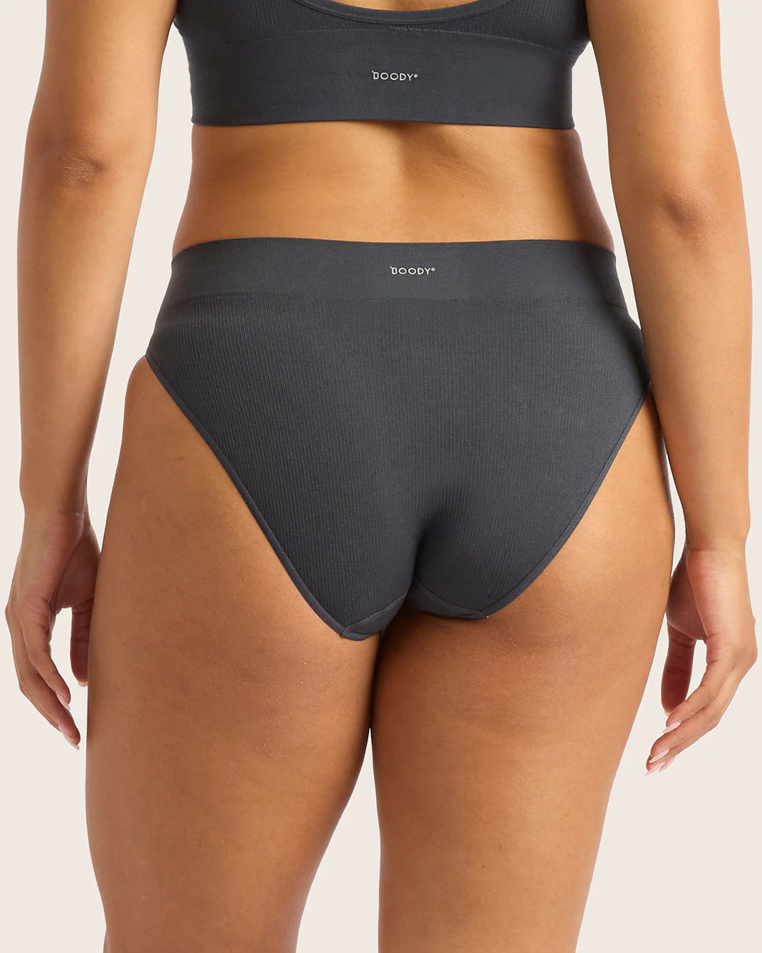 LYOLYTE Ribbed High Leg Briefs - Storm - Image 8