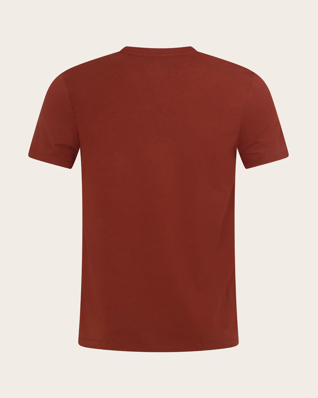 Men's Classic Crew Neck T-Shirt - Rust - Image 8