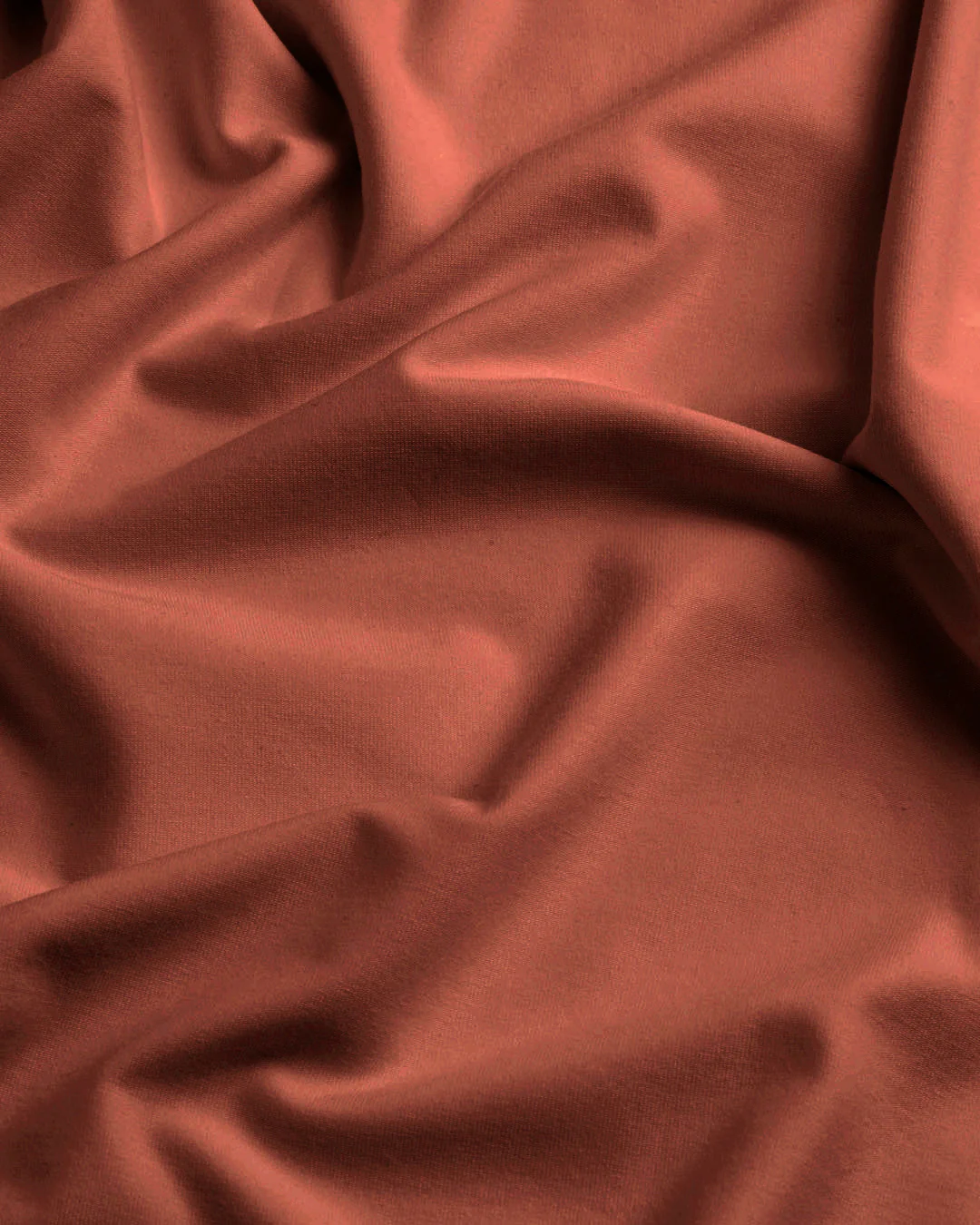 Men's Classic Crew Neck T-Shirt - Rust - Image 9