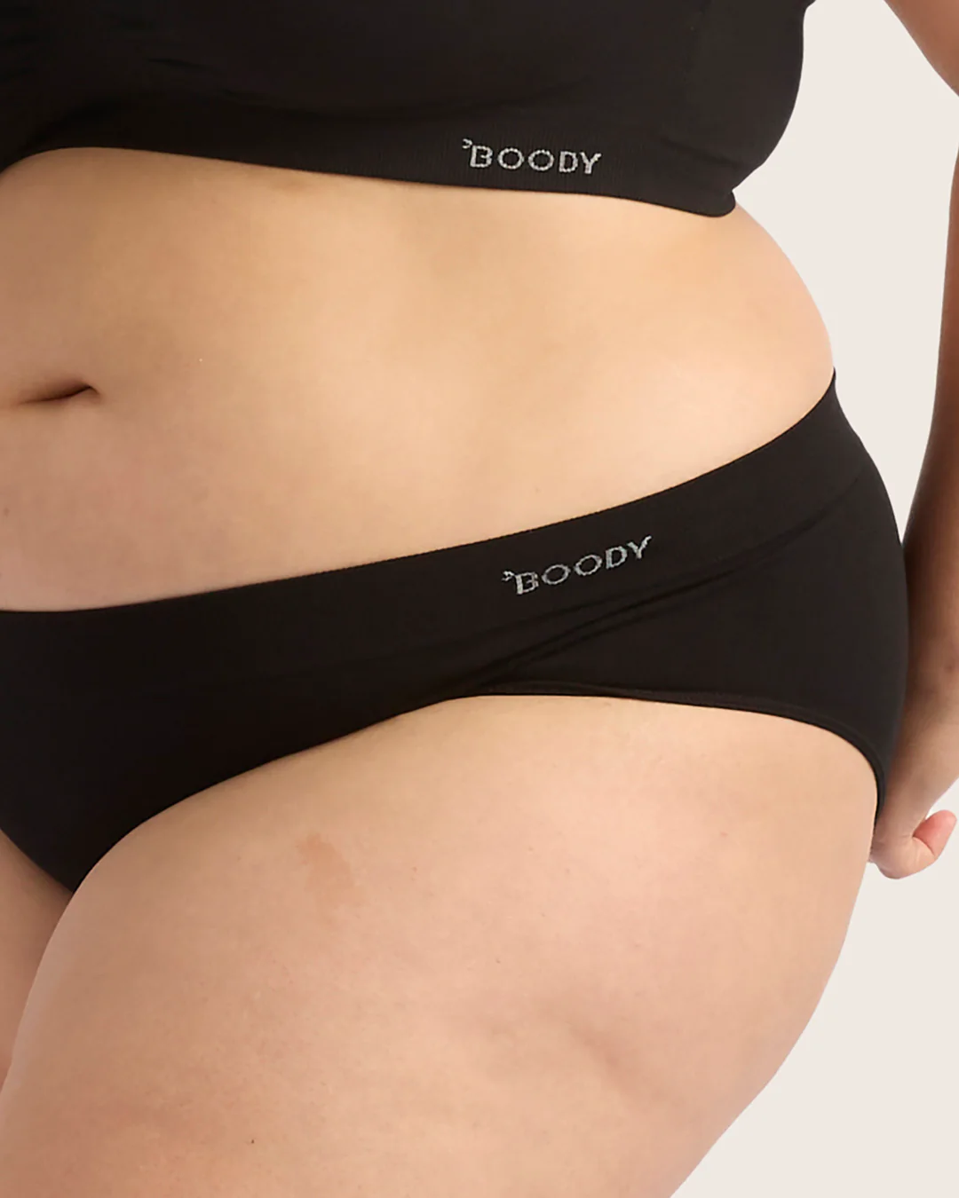 Midi Briefs - Black - Image 10