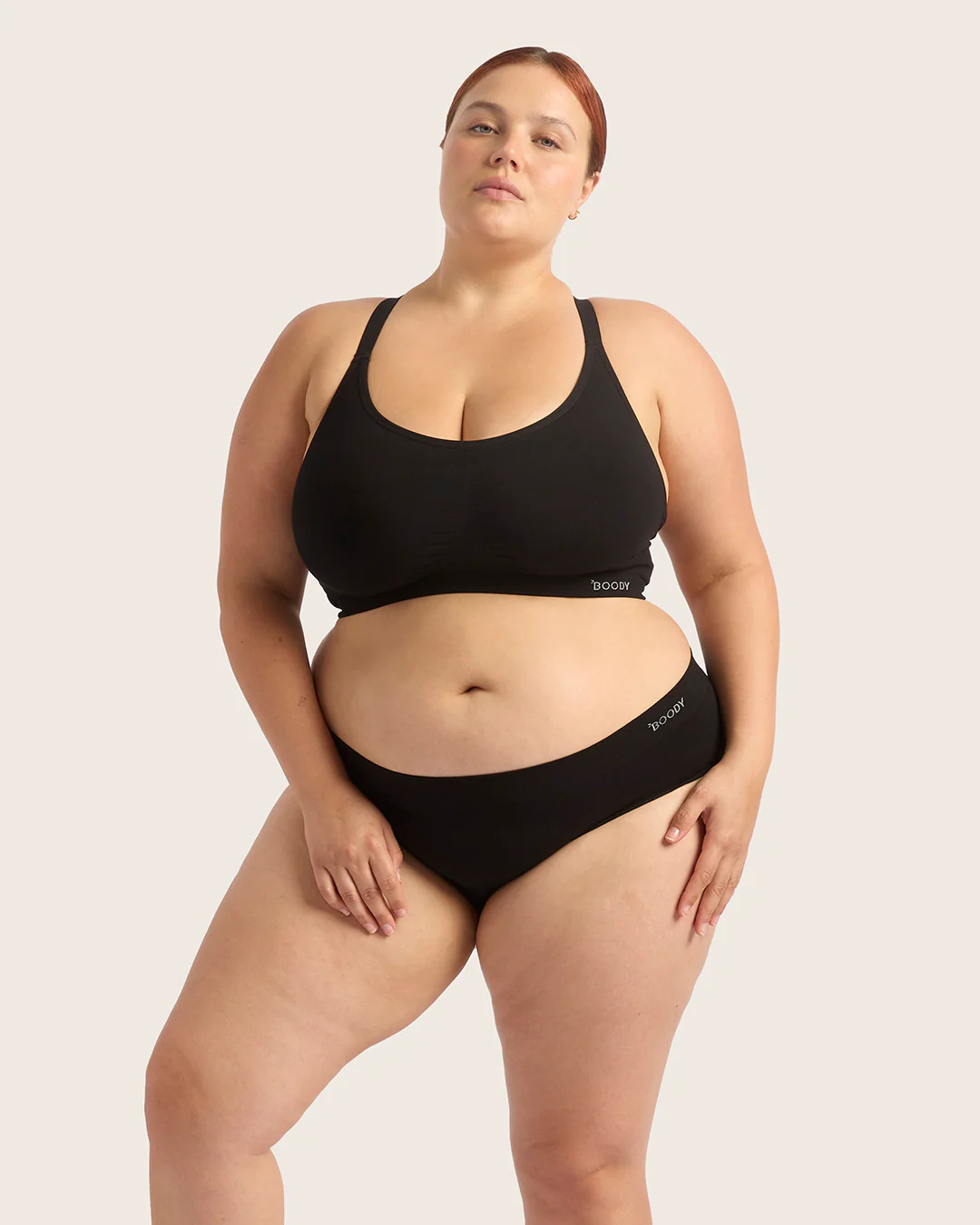 Midi Briefs - Black - Image 12