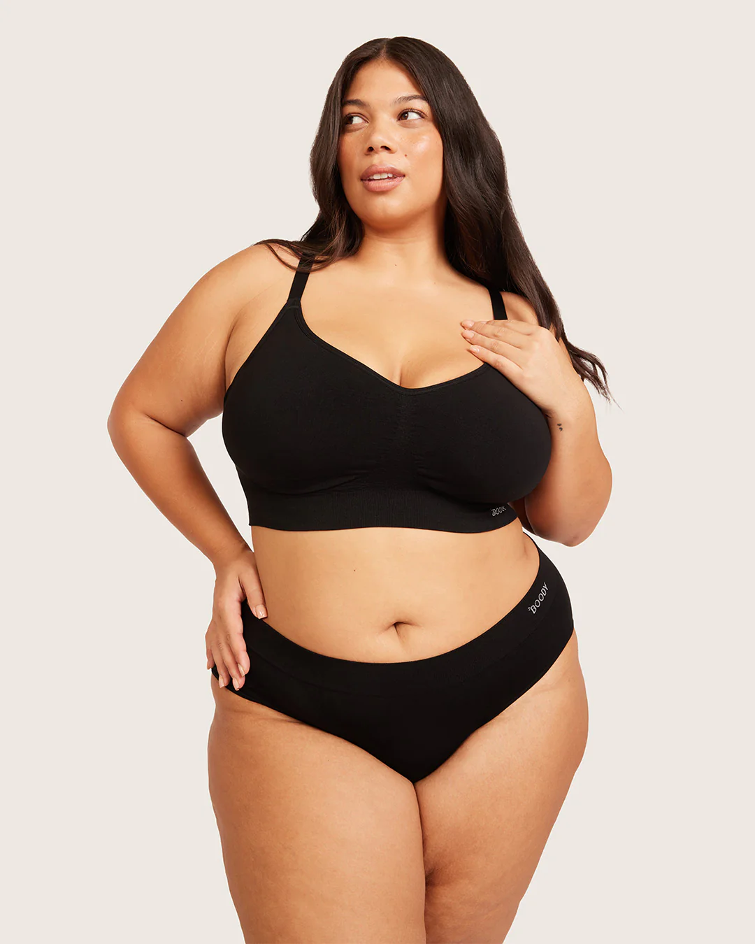 Midi Briefs - Black - Image 17