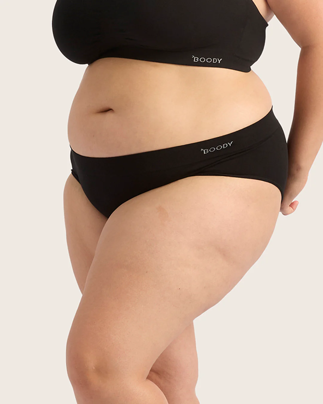 Midi Briefs - Black - Image 8