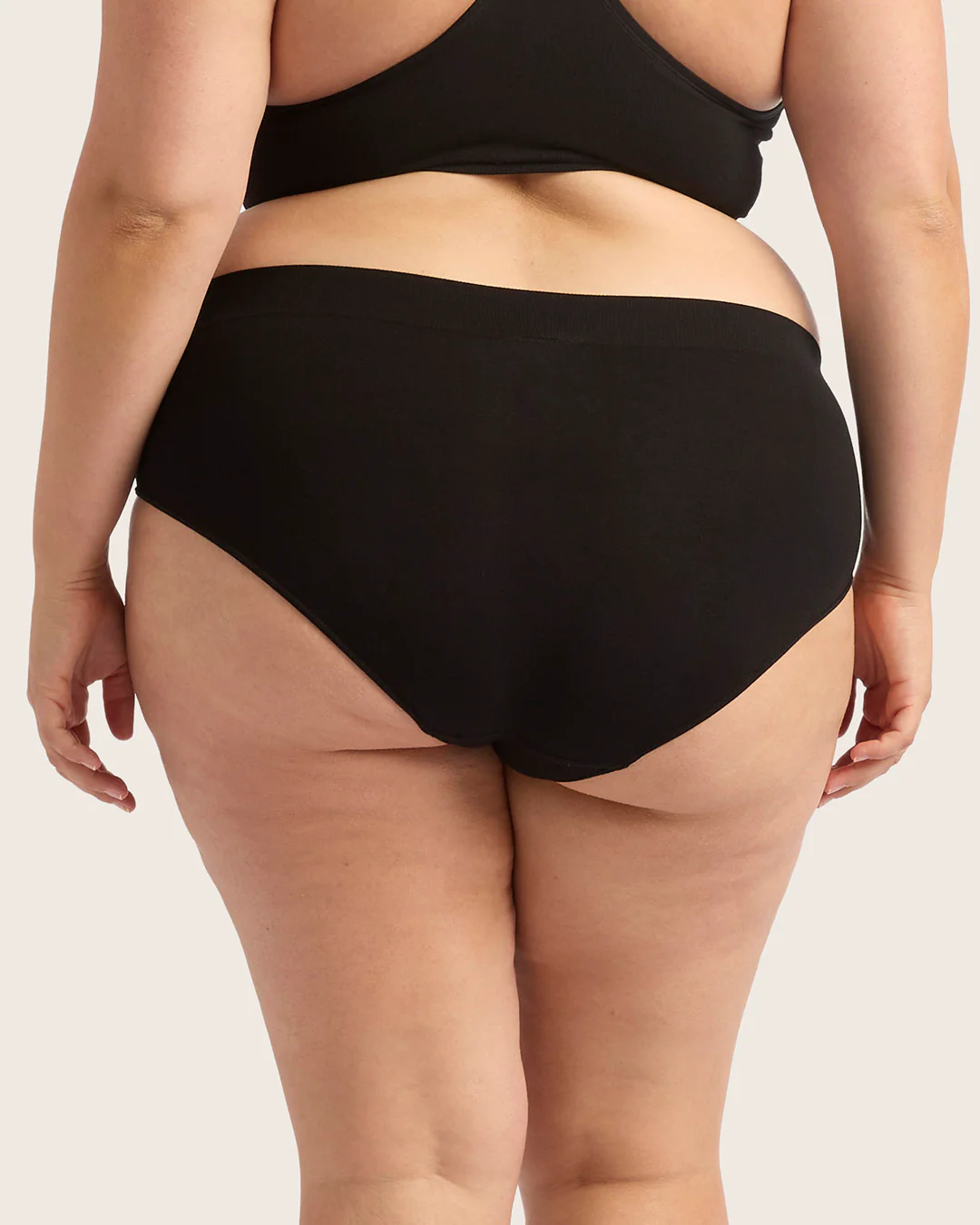 Midi Briefs - Black - Image 9