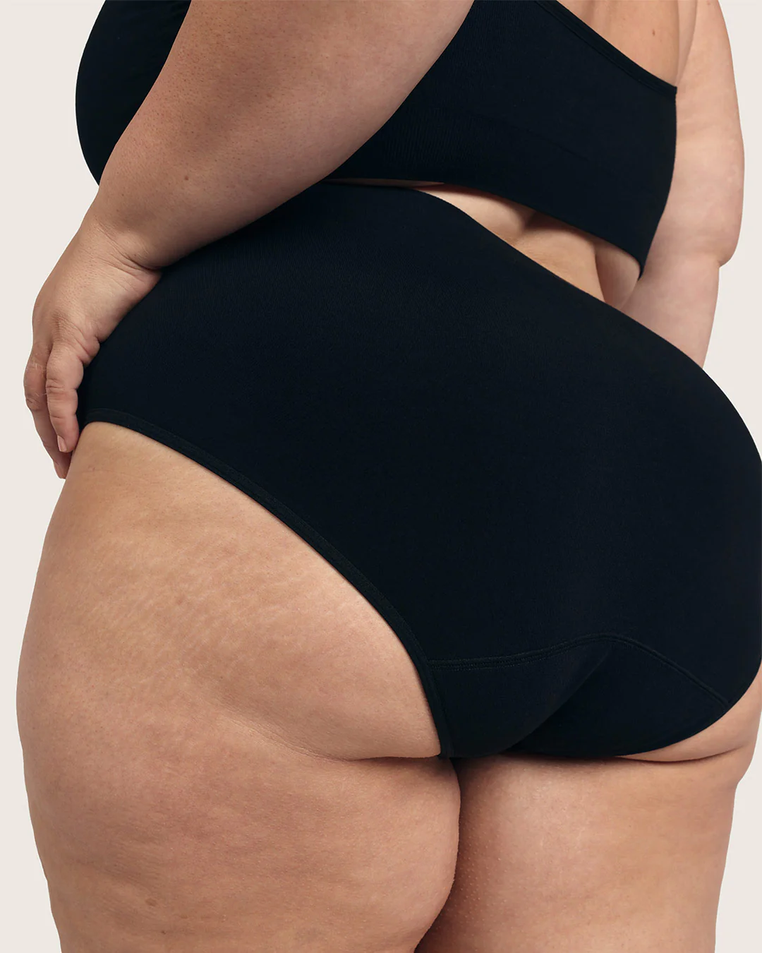 Period & Leak Proof - Full Briefs - Light - Moderate - Black - Image 21