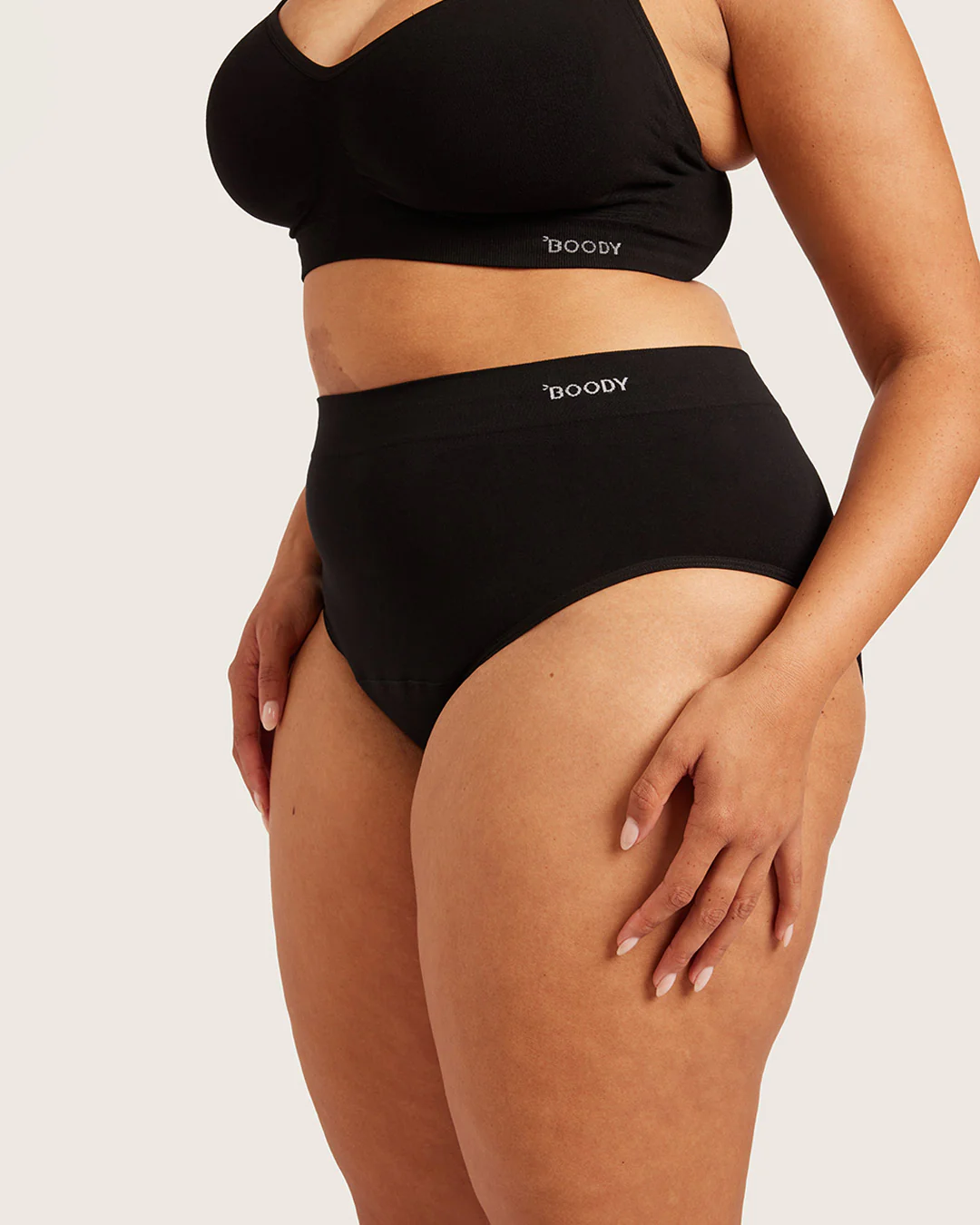 Period & Leak Proof - Full Briefs - Light - Moderate - Black - Image 8