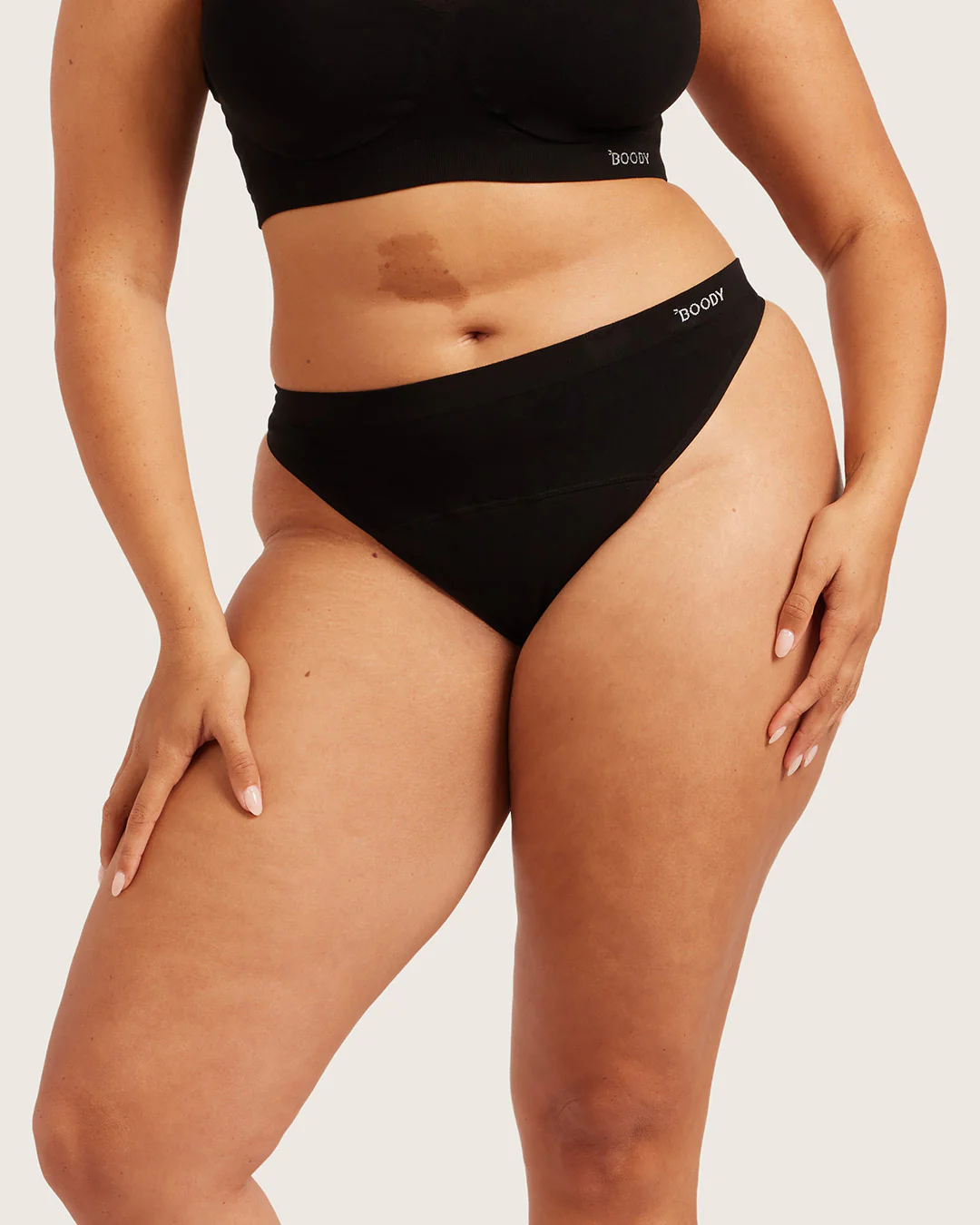 Period & Leak Proof - G-String - Light - Black - Image 7