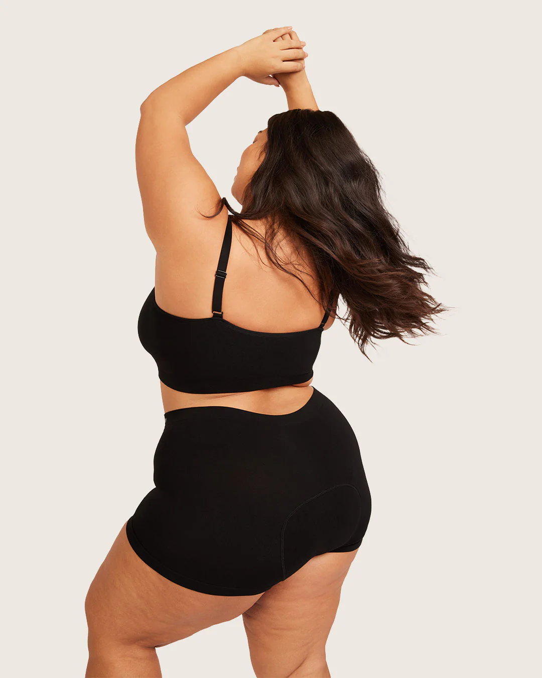 Period & Leak Proof - Undershorts 3" - Moderate - Black - Image 14