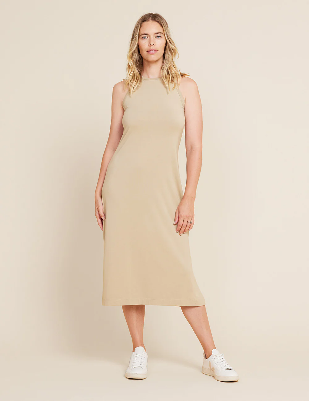 Racerback Dress - Stone - Image 10