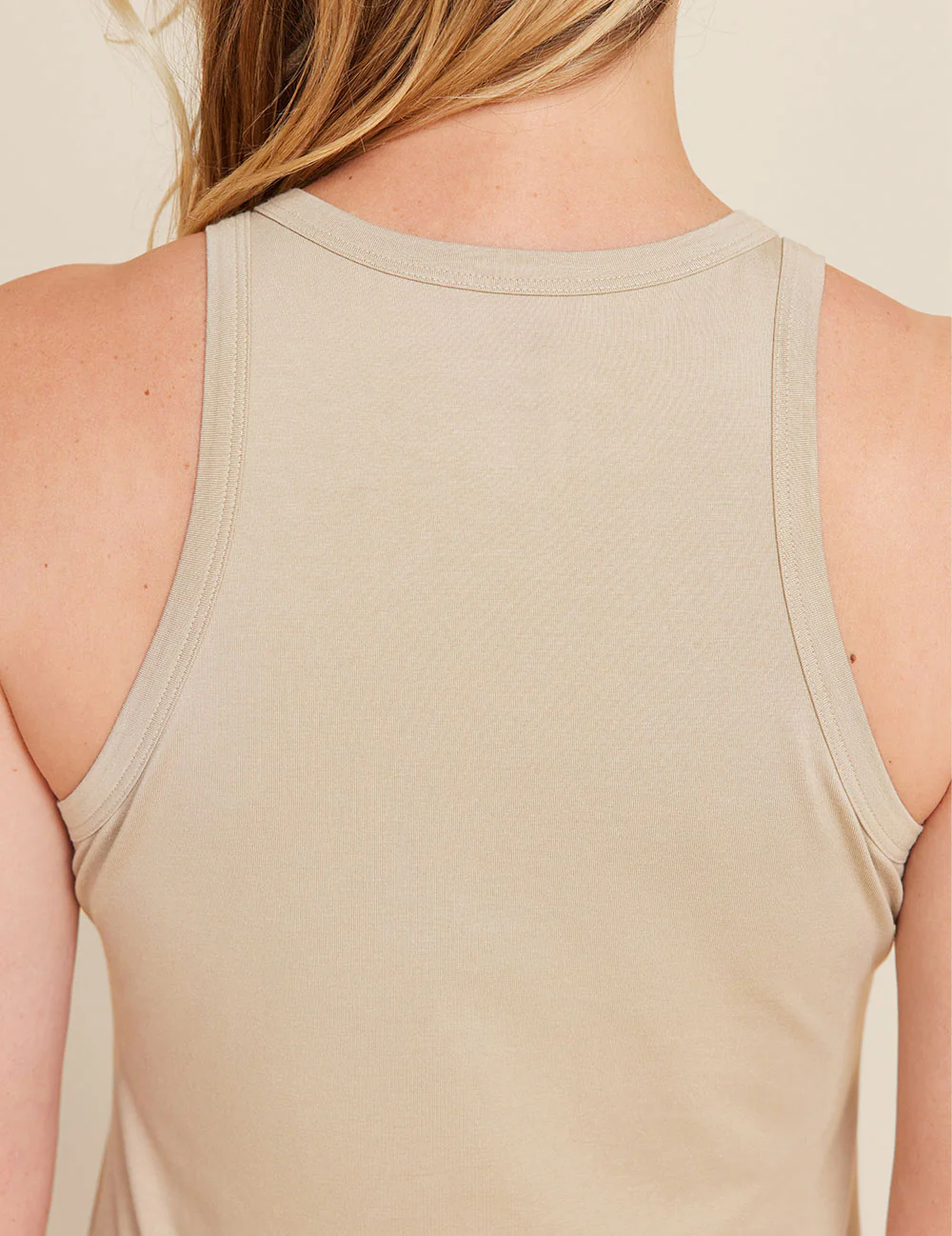 Racerback Dress - Stone - Image 13