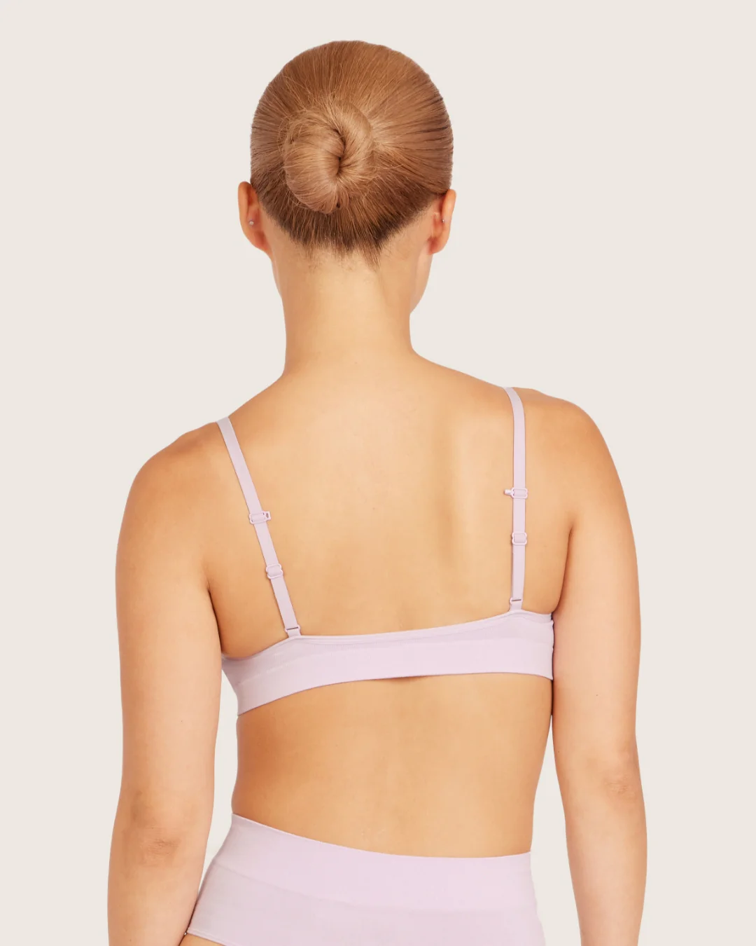 Wireless T-Shirt Bralette - Shell - Image 10