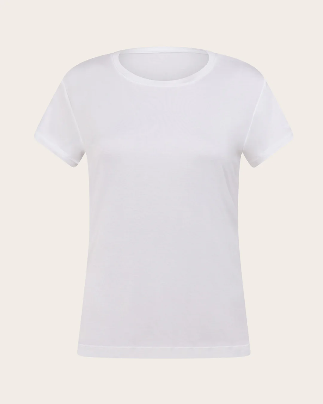 Women's Base Layer Crew Neck T-Shirt - White - Image 12