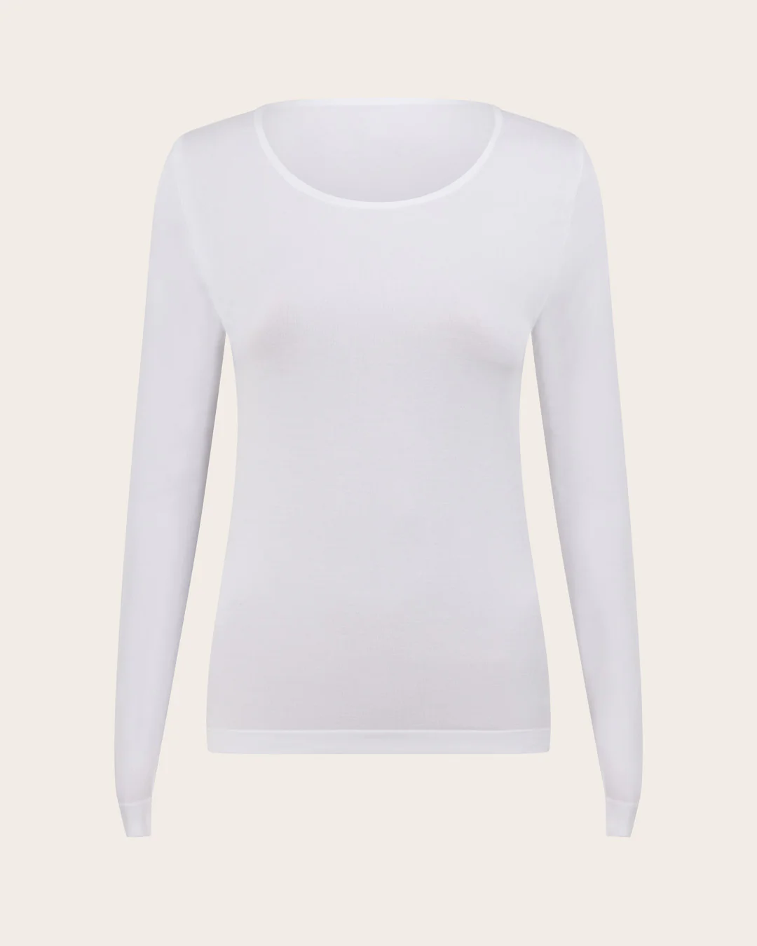 Women's Base Layer Long Sleeve Top - White - Image 12