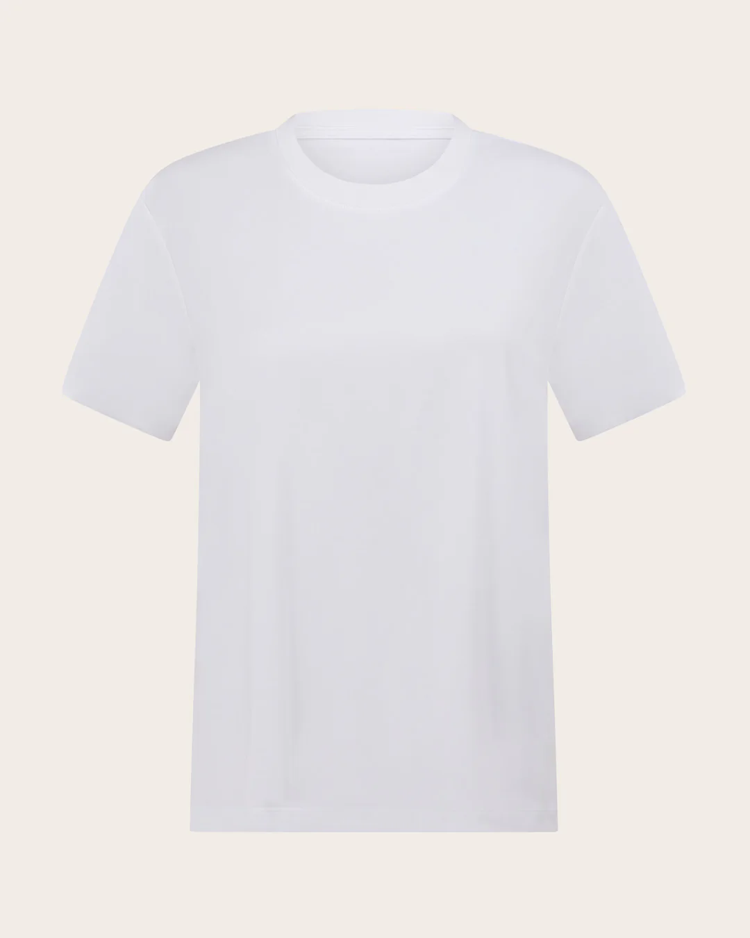 Women's Classic Crew Neck T-Shirt - White - Image 14